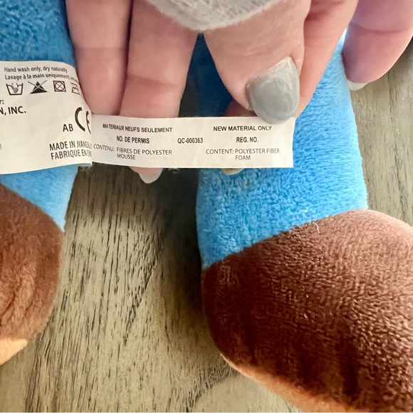 Nintendo Mario Plush Toy Red and Blue Stuffed Animal 16” - Picture 6 of 7